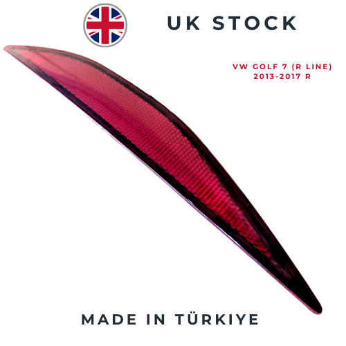Right rear bumper reflector - right,