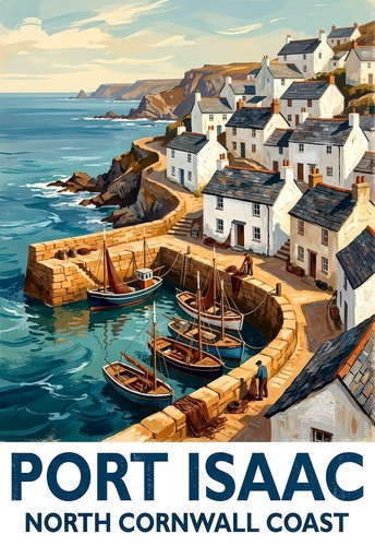 Travel poster port isaac - poster,