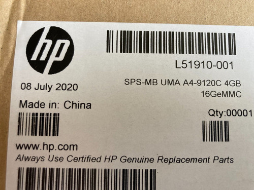 New l51910 001 motherboard - new, l51910-001