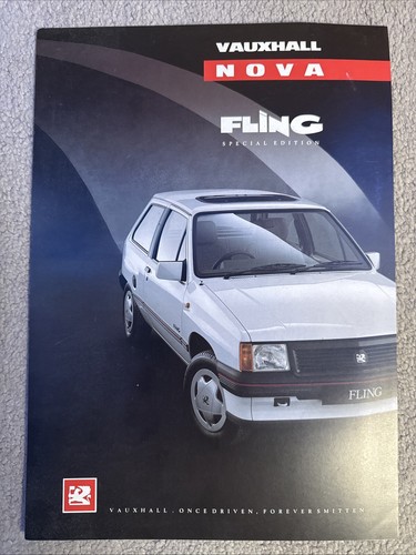Vauxhall nova fling 3 dr - nova,