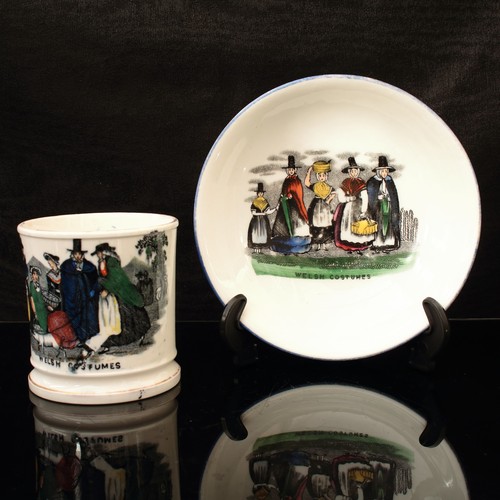 Antique staffordshire welsh - antique,