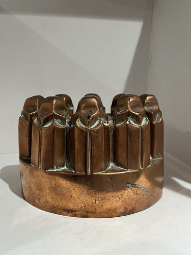 Antique vintage copper jelly - antique,