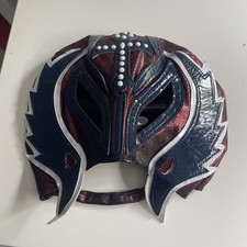 Rey Mysterio Royal Rumble 2019 Maroon-Blue Replica Mask RARE OFFERS