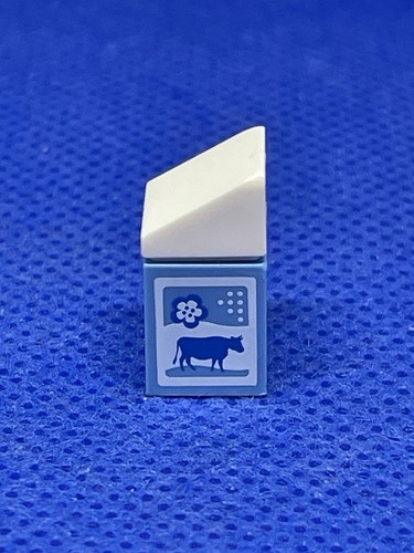 Lego brick 1x1 milk - 1x1,
