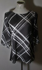 CORTEFIEL Black 3/4 Sleeve Top