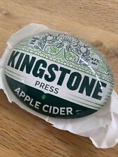 USED KINGSTONE PRESS APPLE CIDER Beer Oval Fish Eye Lens