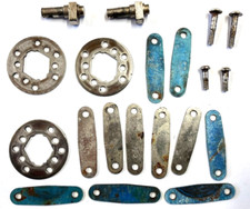 XTM Complete Brake disk and pad Set  for  XT, XT2 Mammoth ST,  MT & XLB & GV