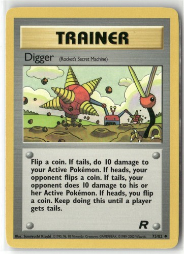 Pokemon digger rocket s - digger, (rocket's