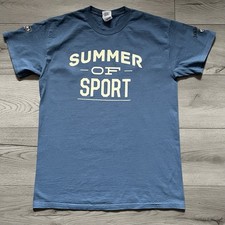 Summer Of Sport T Shirt M Blue 100% Cotton Magners Tennants Jack Daniel’s