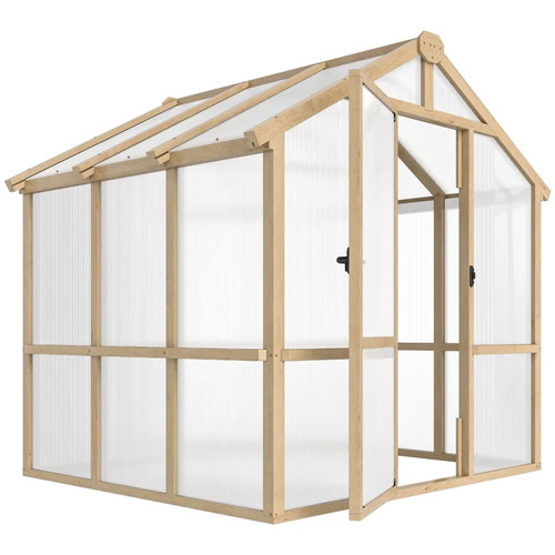 6ft wooden polycarbonate - 6ft,