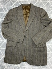 Dunn Co Wool Irish Thornproof Tweed Blazer Jacket 40” Chest Hunting Shooting
