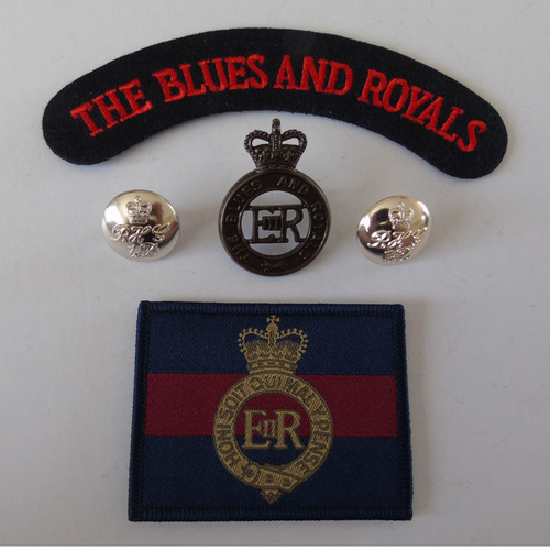 Blues royals cap badge - &,