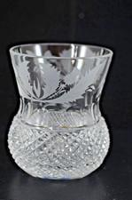 EDINBURGH CRYSTAL THISTLE 3.25
