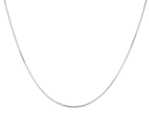 Platinum snake chain - platinum,