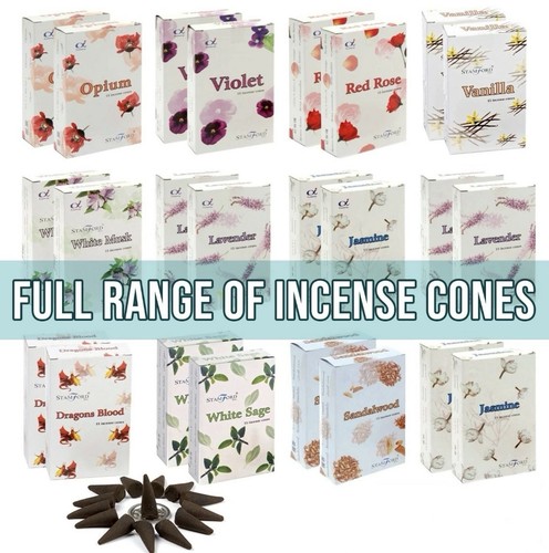 Stamford incense cones - 12, pack
