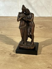 Crosa Bronze Figurine Lovers/Nudes Style reproduction Classic Greek Figurine.