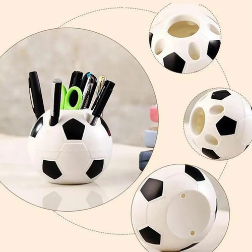 Football shaped pen holder - pen,