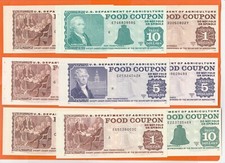 FOOD STAMP COUPON  3 COUPONS