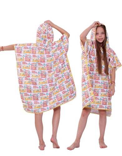Kids boys swim poncho - boys,