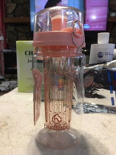 Hydracy water bottle pink with - hydracy,