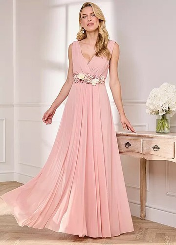 Kaleidoscope blush mesh maxi - mesh,