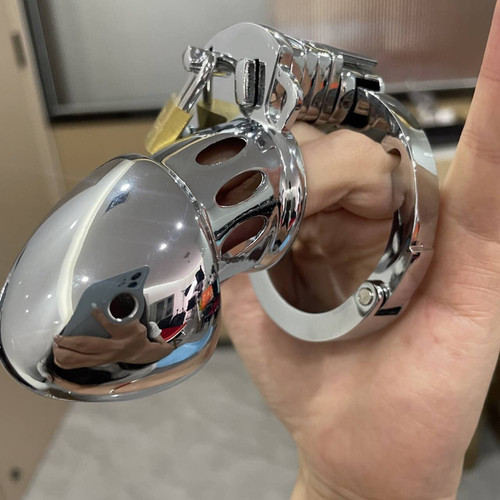 Stainless steel male chastity - male,