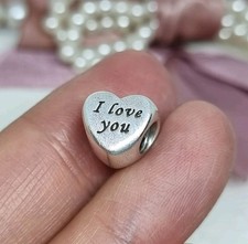 Genuine Pandora Silver I Love