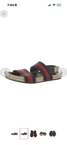 Gucci web accent - accent, leather