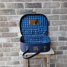 Vintage 1960s Navy Blue Vanity