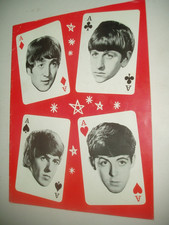 THE BEATLES   1964      UK tour programme      original four aces  +  Mary Wells
