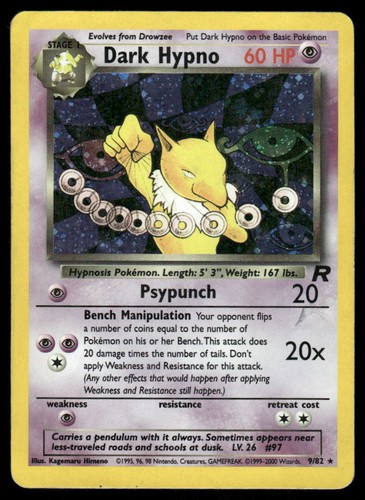Dark hypno rare - hypno, team