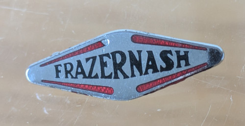 Frazer nash car - frazer, enamel