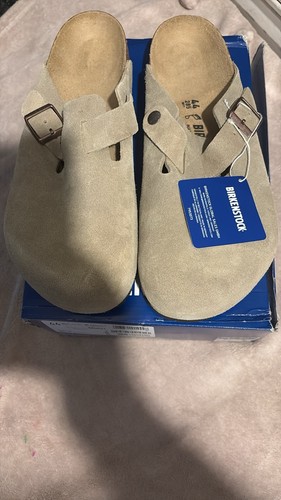 Birkenstock boston clog suede - clog-,