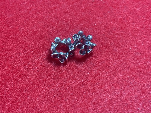 Pair genuine pandora pansy - x, 2