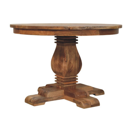Solid wood round dining - solid,