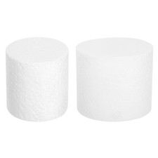 Round Foam Cake Dummy, 2"x 2"