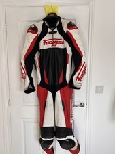 Furygan One Piece Motorcycle Leather Suit UK42 EU 52