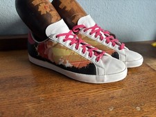 Retro Adidas Rod Laver Trainers UK Size 9 - Art 116016 - 2005 - Used