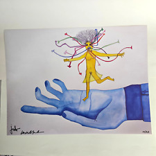 Alejandro Jodorowsky original art prints signed limited edition rare