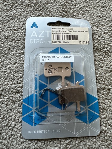 Aztec disc brake pads - pads, sintered