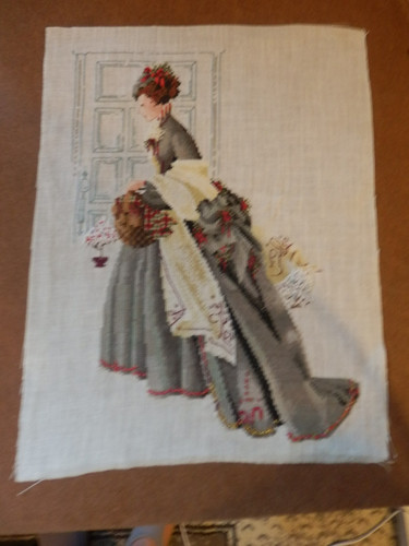 Completed cross stitch - completed,