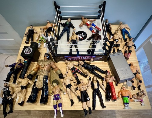 Joblot wrestling figures x26 - ,