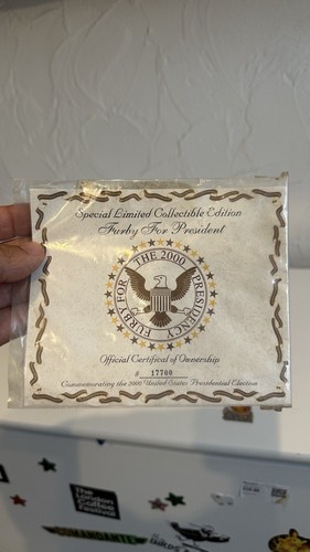 Furby for president 2000 - for,