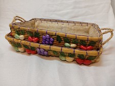 Vintage NEW Wicker Nesting