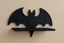 Gothic Bat Wall Shelf
