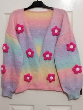 Rainbow Knitted Cardigan +