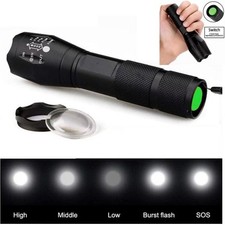 Flash Light Brightest Flashlight World Police Military LED Torch Blacklight