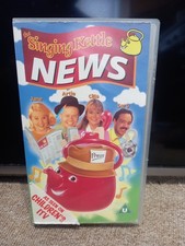 THE SINGING KETTLE NEWS. VHS ( extremely rare)