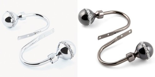 New circular diamante tiebacks - circular,