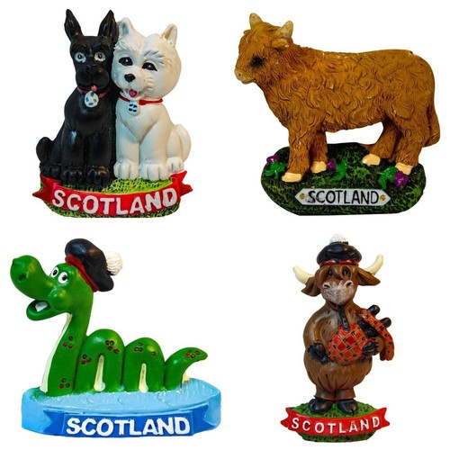 Scottish resin figurine - scottish,